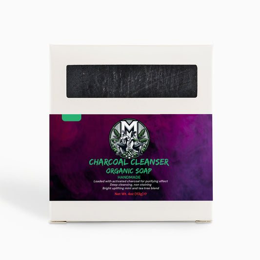 Vibrant Visions - Organic Health & Wellness - Charcoal Cleanser - Organic Carbon Soap