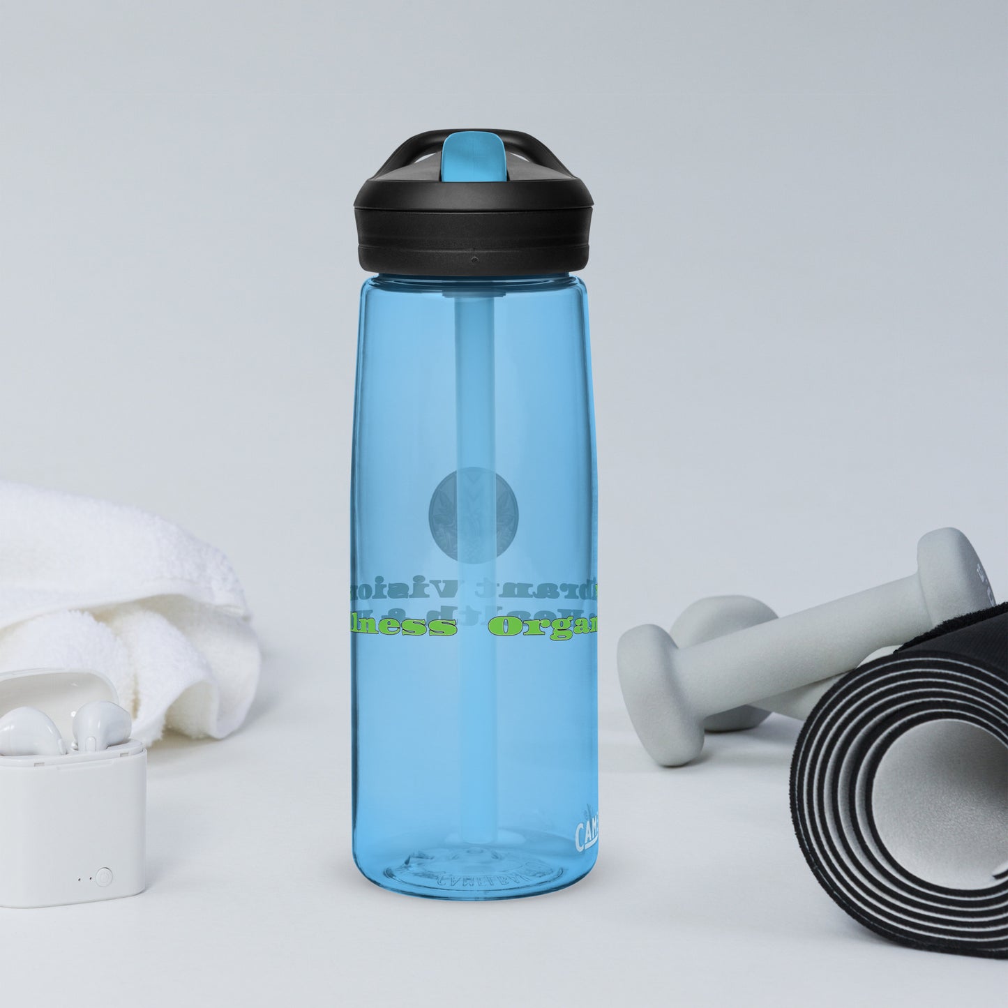 Vibrant Visions - Organic Health & Wellness - CamelBak Made Sports water bottle, Gym Bottle